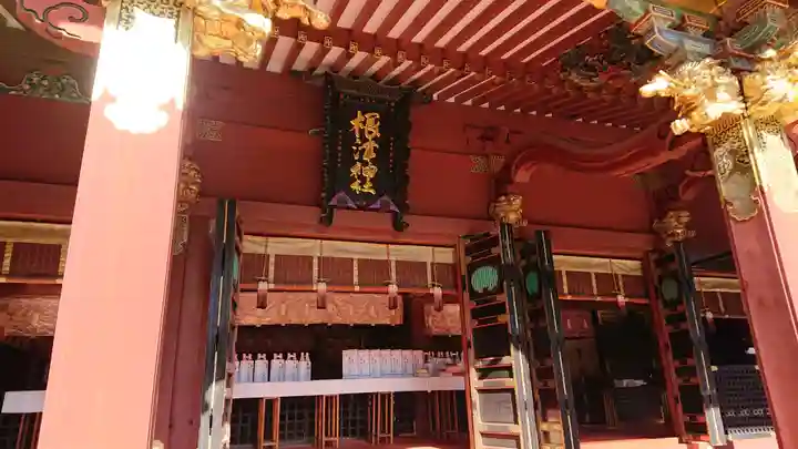 根津神社の本殿・本堂