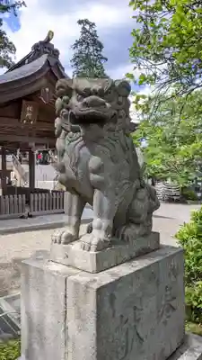 高麗神社の狛犬