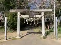 白幡神社の鳥居