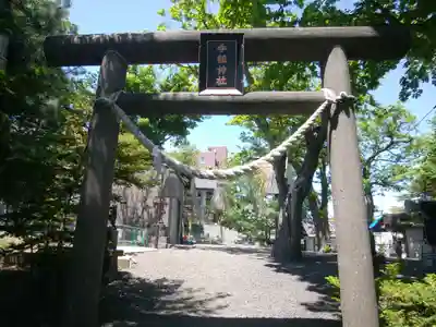 手稲神社の鳥居