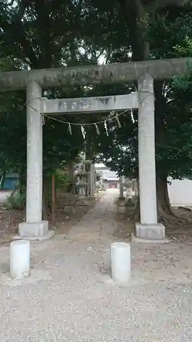 神明神社の鳥居