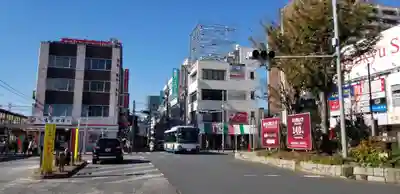 小向三輪神社の周辺