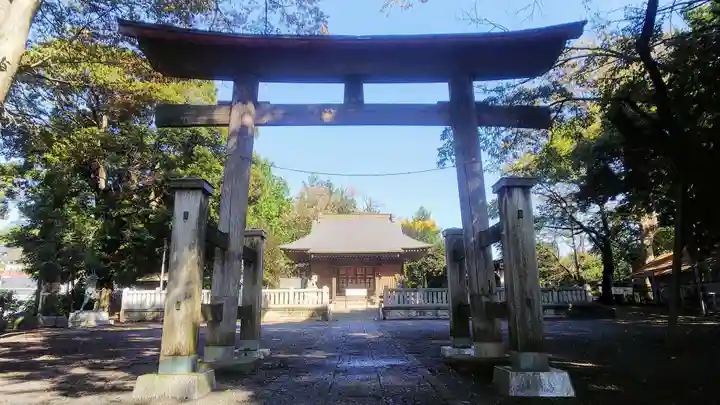 高木神社の鳥居