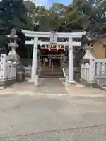 忍陵神社の鳥居