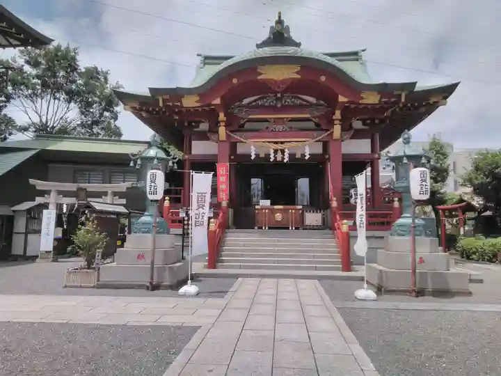 羽田神社の本殿・本堂
