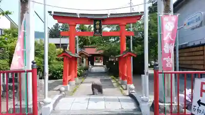 石和八幡宮(官知物部神社)の鳥居