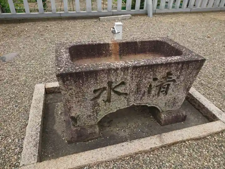 神明社(子宝)の手水舎