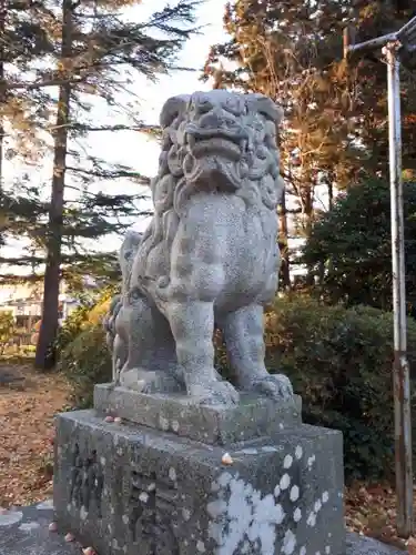 金ケ崎神社の狛犬