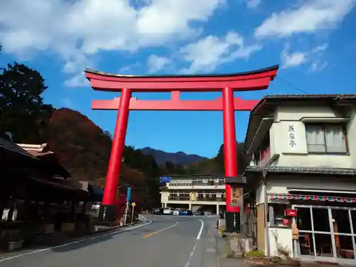 榛名神社の鳥居