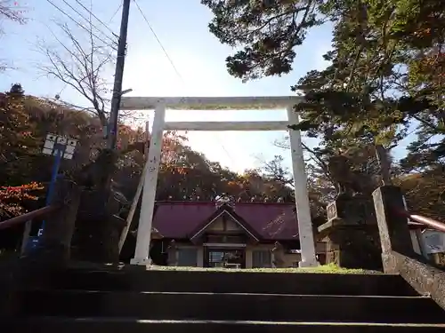 厚岸神社の鳥居