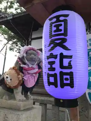 玉田神社の狛犬