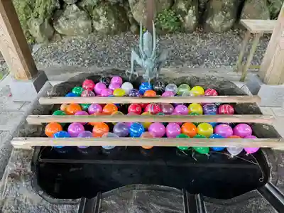 富士山東口本宮 冨士浅間神社の手水舎