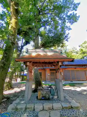 菅田神社の手水舎
