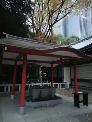 日枝神社の手水舎