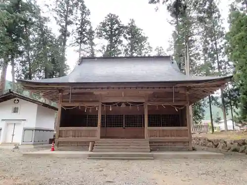 荒城神社の本殿