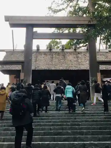 伊勢神宮内宮（皇大神宮）の鳥居