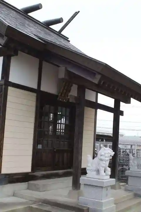 石留神社の本殿・本堂