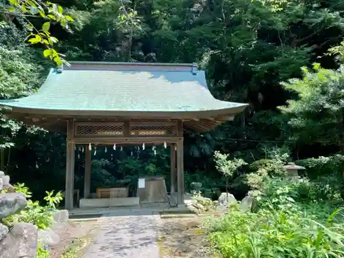 金崎宮の手水舎