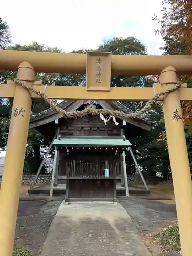 津島社（塔野地）の鳥居