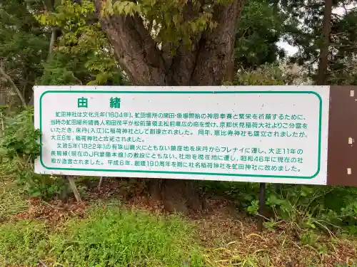 虻田神社の歴史