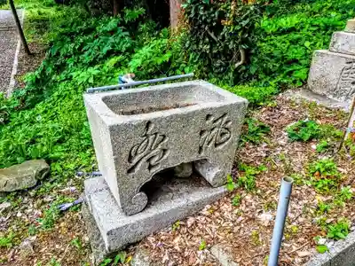 冨具神社の手水舎