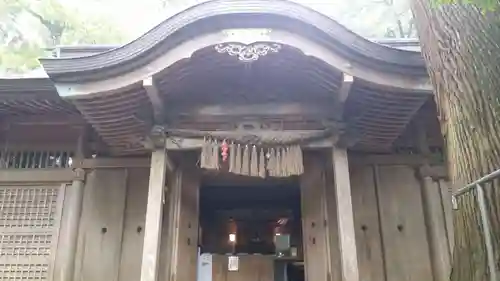 槵觸神社の本殿・本堂