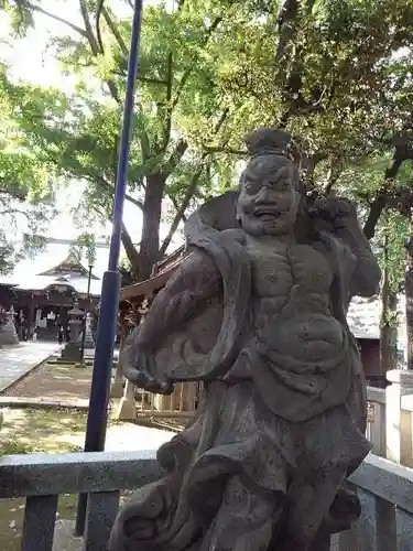 鬼子母神堂　(法明寺）の山門