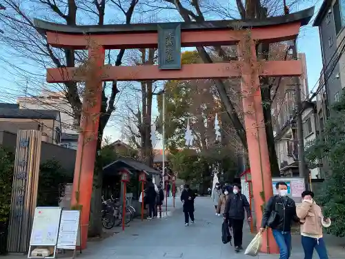 赤城神社の鳥居