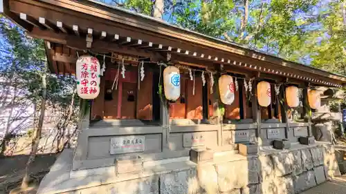 検見川神社の末社・摂社