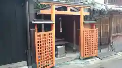 八王子四之室神社の鳥居