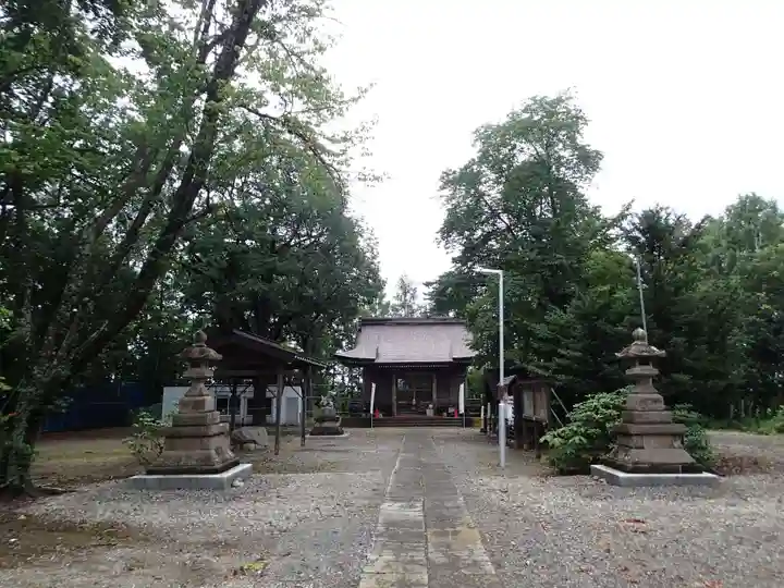 愛國神社の本殿・本堂