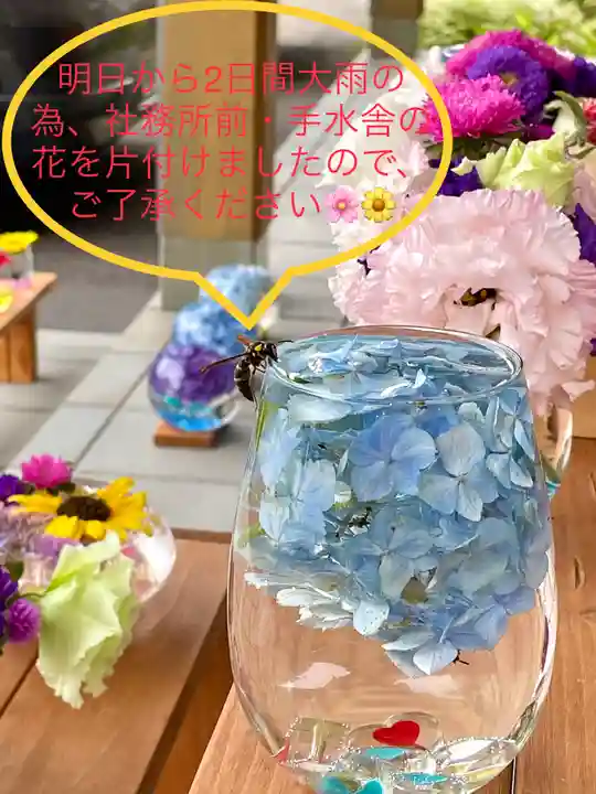 伊達神社の手水舎