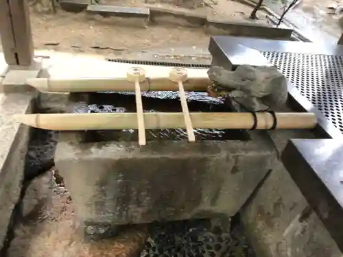 大依羅神社の手水舎