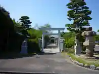 比佐豆知神社の鳥居