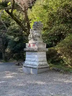 香取神宮の狛犬