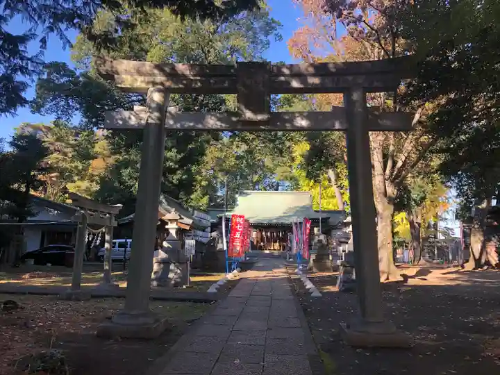 久我山稲荷神社の鳥居