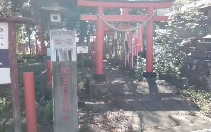 於菊稲荷神社(群馬県)