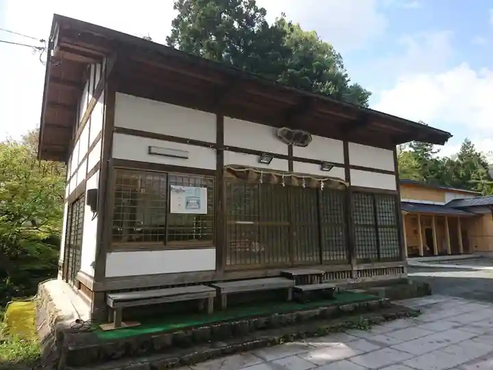 篠座神社の本殿・本堂