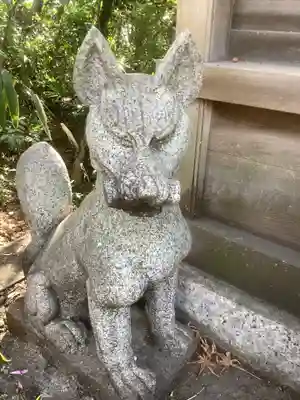 白毫寺の狛犬