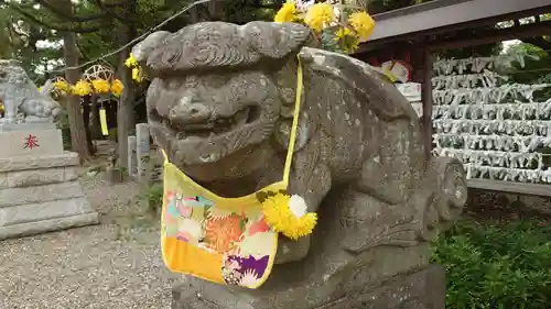 菊田神社の狛犬