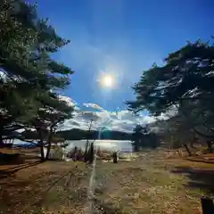 南湖神社の周辺