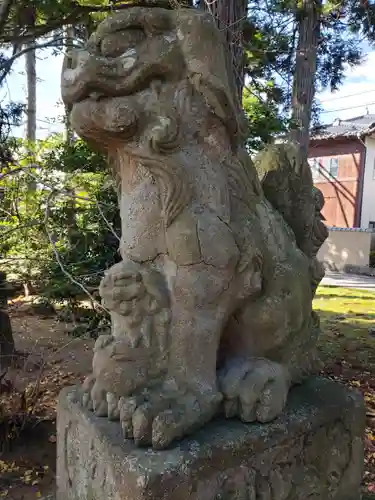 柳田神社の狛犬