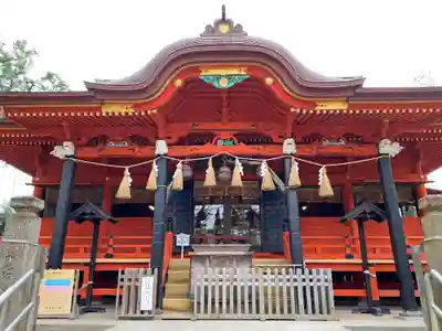 飯香岡八幡宮の本殿・本堂