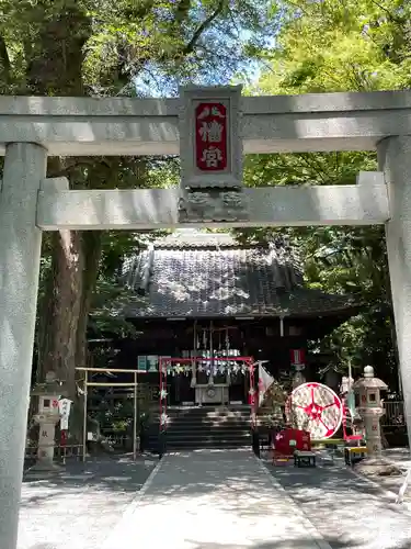 小芝八幡宮の鳥居