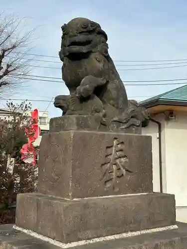 東八幡神社の狛犬