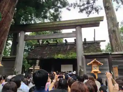 伊勢神宮外宮(豊受大神宮)の鳥居
