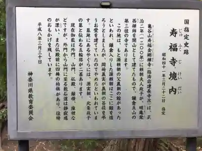 寿福寺の歴史