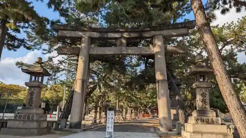 船玉神社（住吉大社摂社）の鳥居