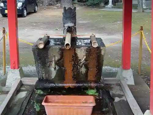 開運招福 飯玉神社の手水舎