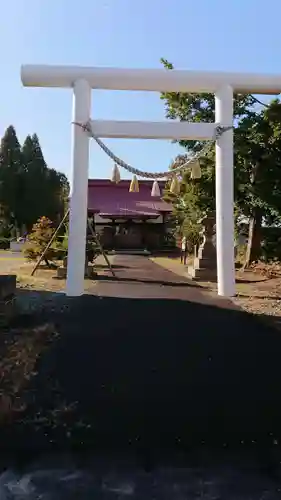 岩見沢相馬神社の鳥居